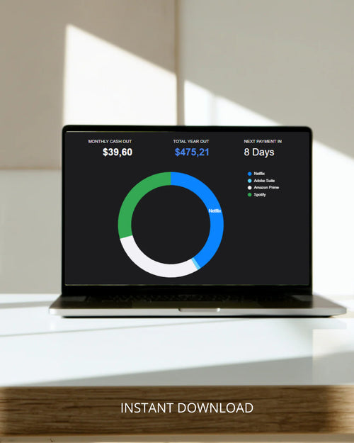 Monthly Expense & Subscription Tracker