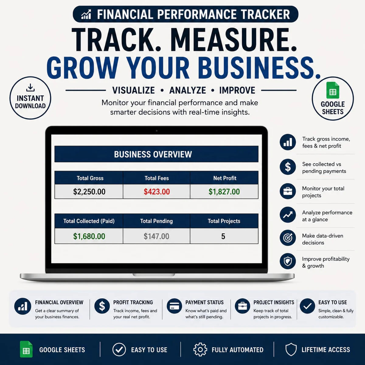 Side Income & Project Profit Tracker
